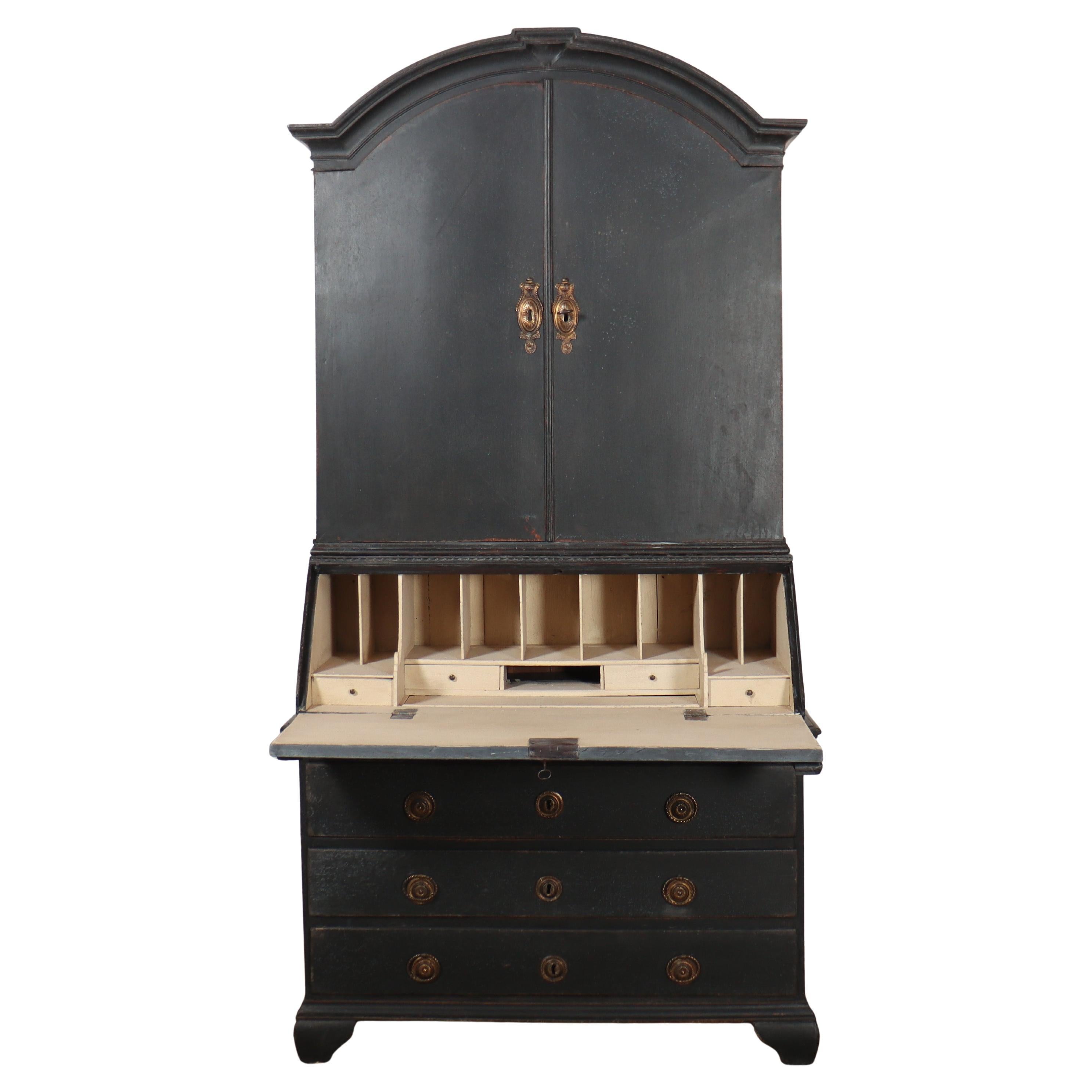 Librería de escritorio de roble sueco en venta