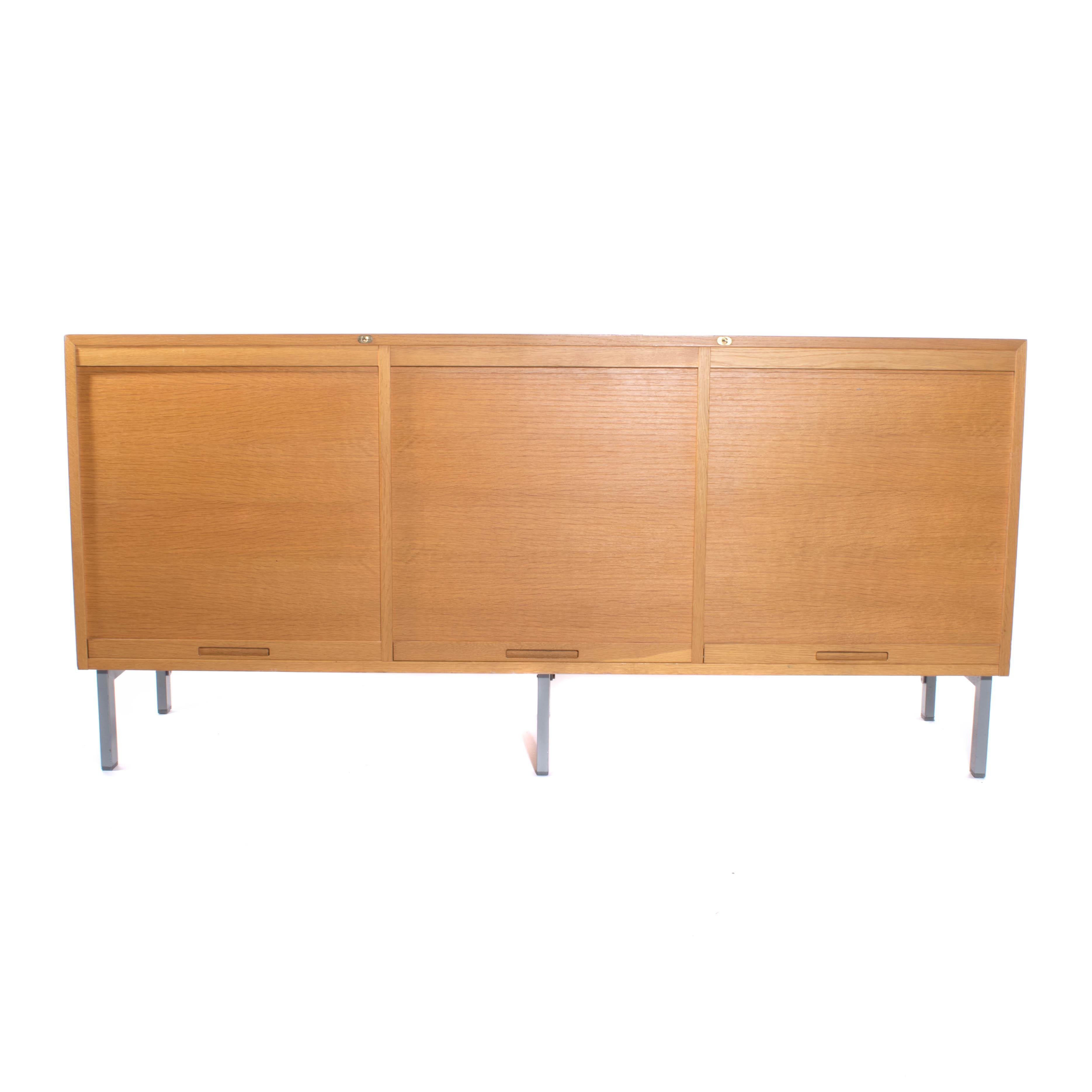 Mid-20th Century Swedish Oak Sideboard For Sale