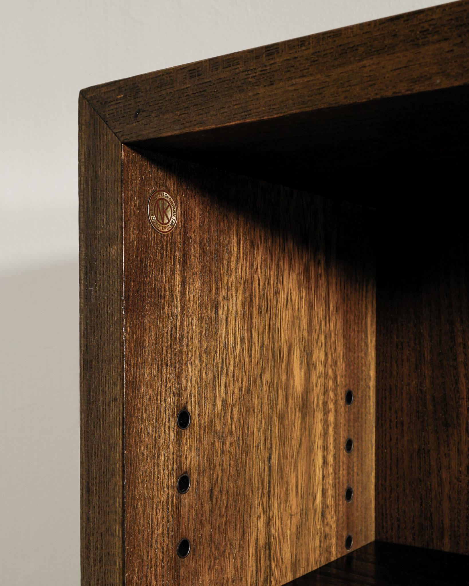 Scandinavian Modern Swedish Oak Wood 