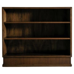 Swedish Oak Wood "Funkis" Bookcase by Axel Einar Hjorth for Nordiska Kompaniet