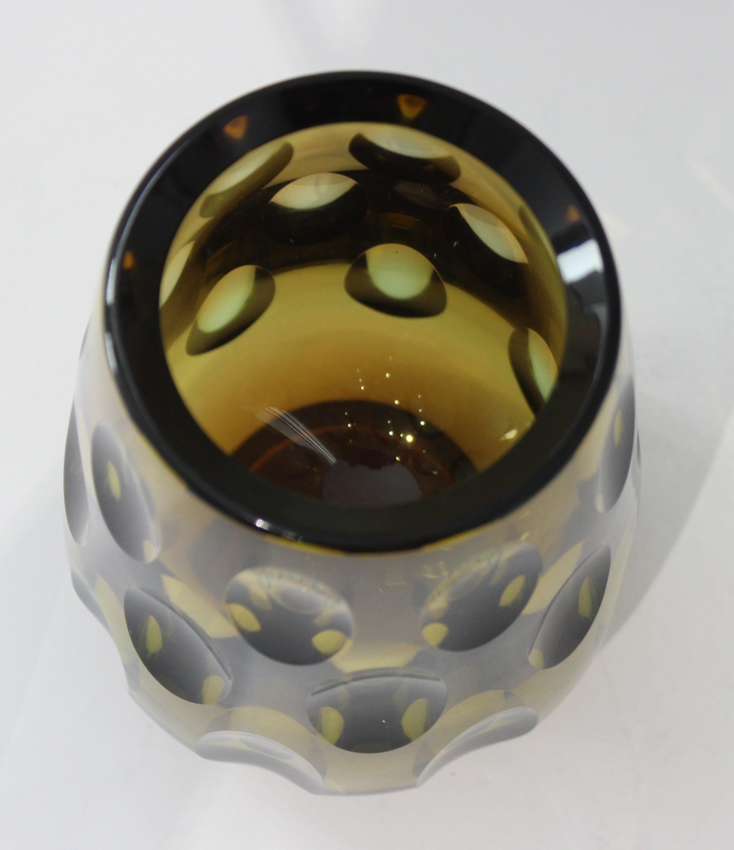 Swedish Optic Glass Vase 4