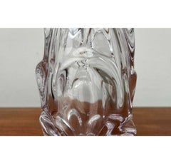 Swedish Organic Glass Vase by Börne Augustsson for Aseda Sweden, 1960s