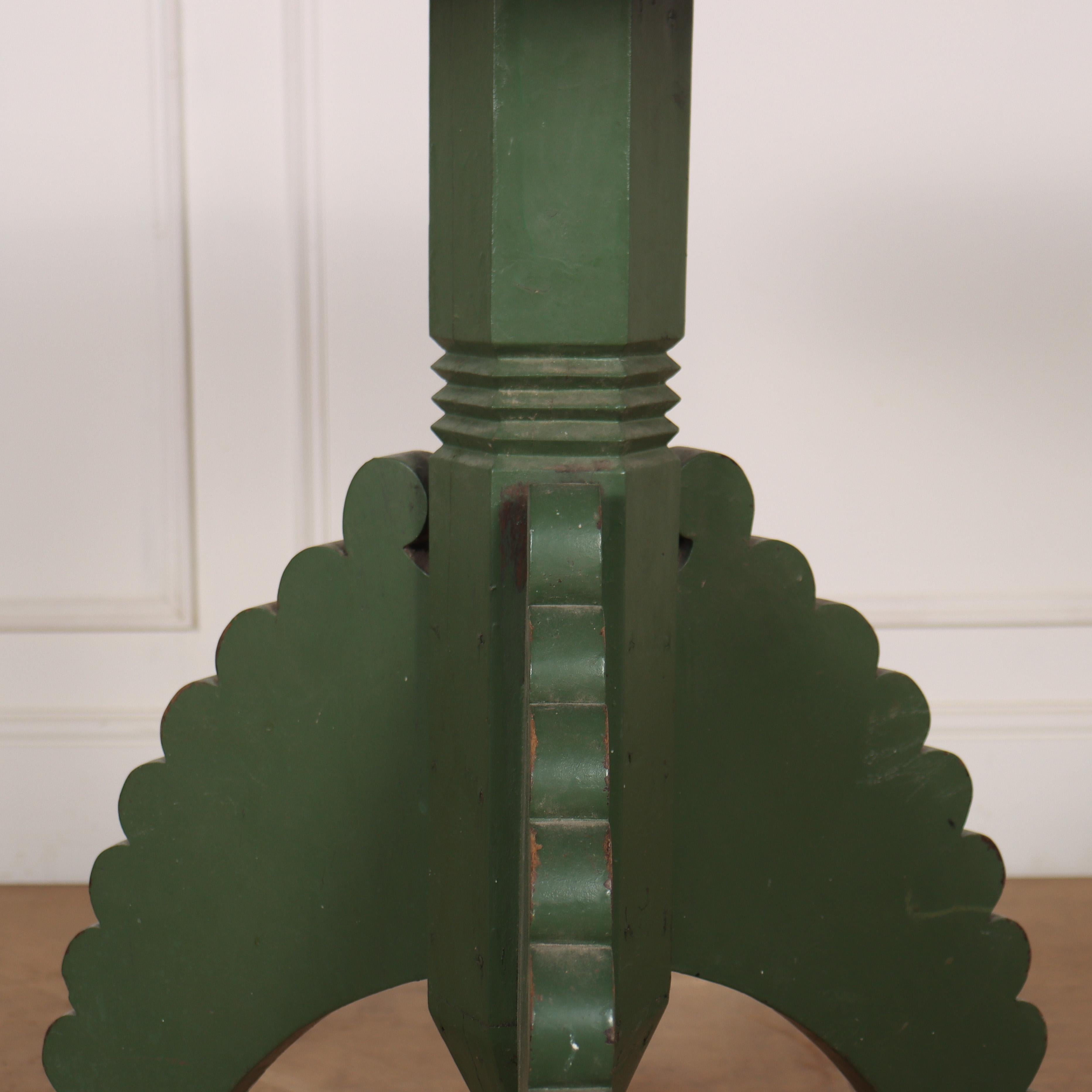 Swedish Original Painted Lamp Table In Good Condition In Leamington Spa, Warwickshire