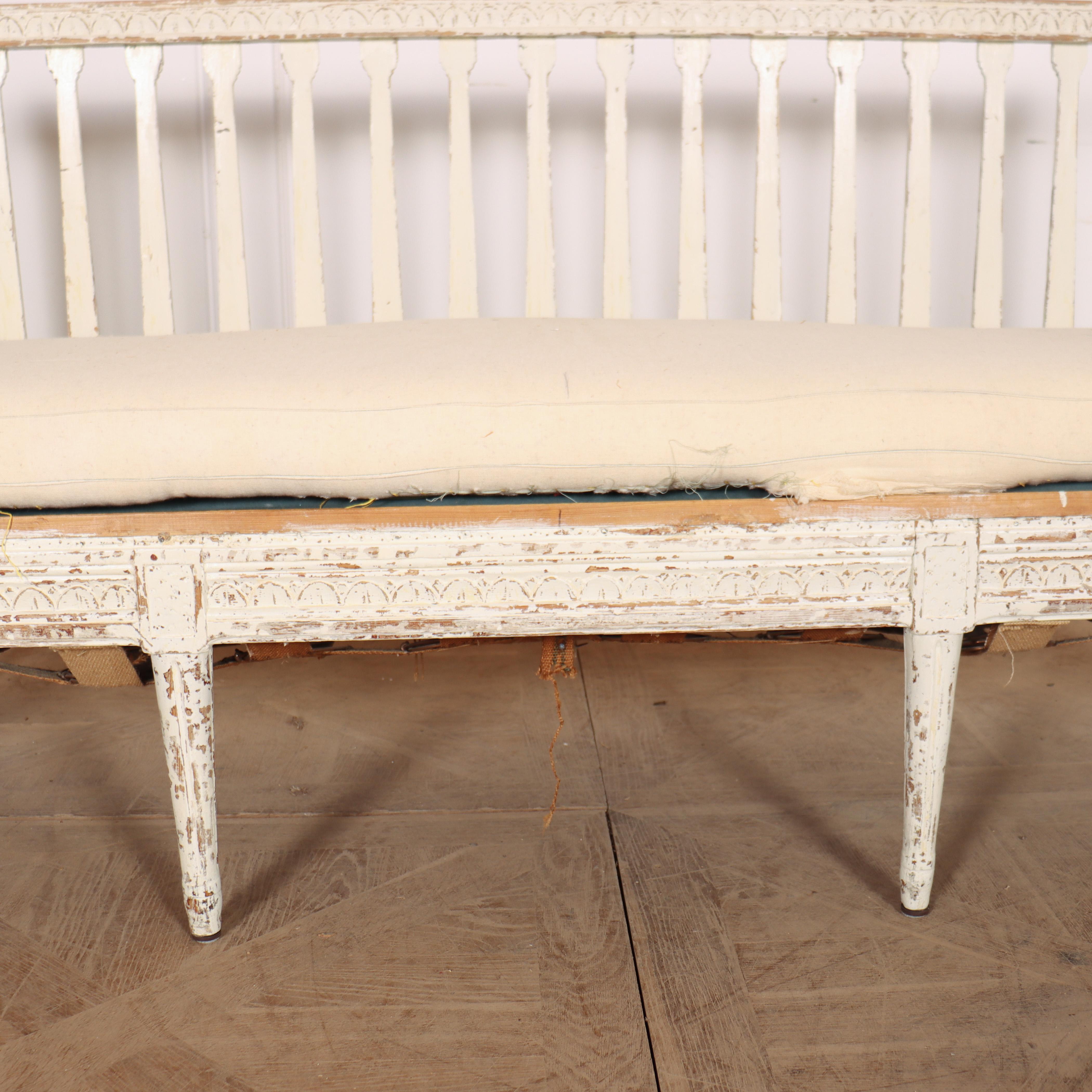 Banco Settle Sueco Original Pintado en venta 1