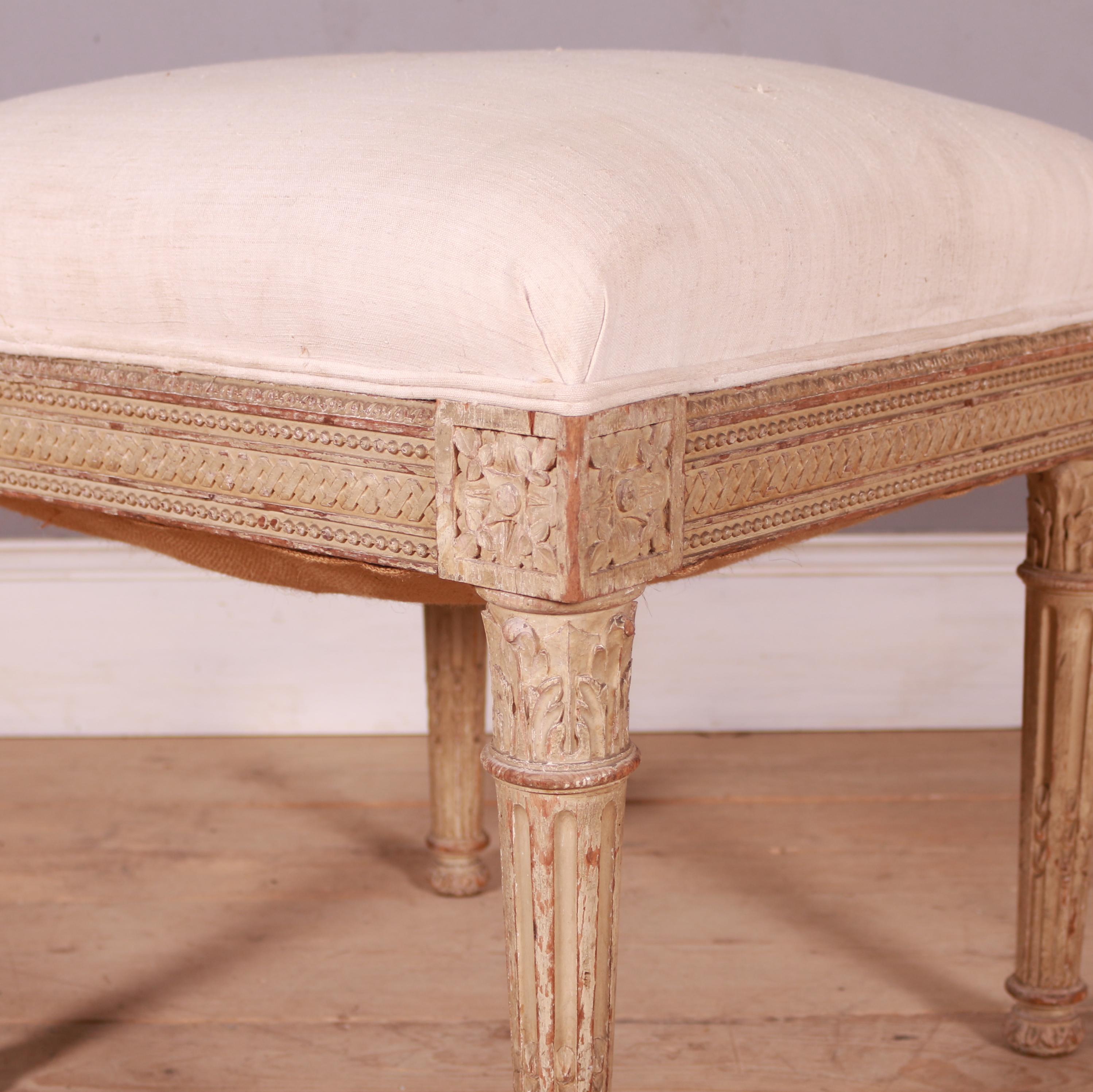 19th C original painted Swedish stool with carved detail. 1840.

Reference: 7535

Dimensions
22 inches (56 cms) wide
22 inches (56 cms) deep
22.5 inches (57 cms) high.