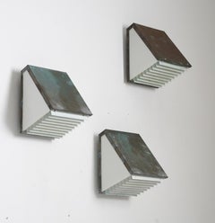 Swedish Outdoor Wall Lamps in Copper by Hans-Agne Jakobsson