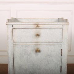 Swedish Painted Bedside Cabinet