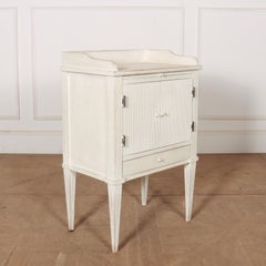 Swedish Painted Bedside Cupboard