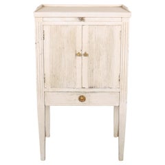 Antique Swedish Painted Bedside Cupboard