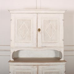 Swedish Painted Cabinet