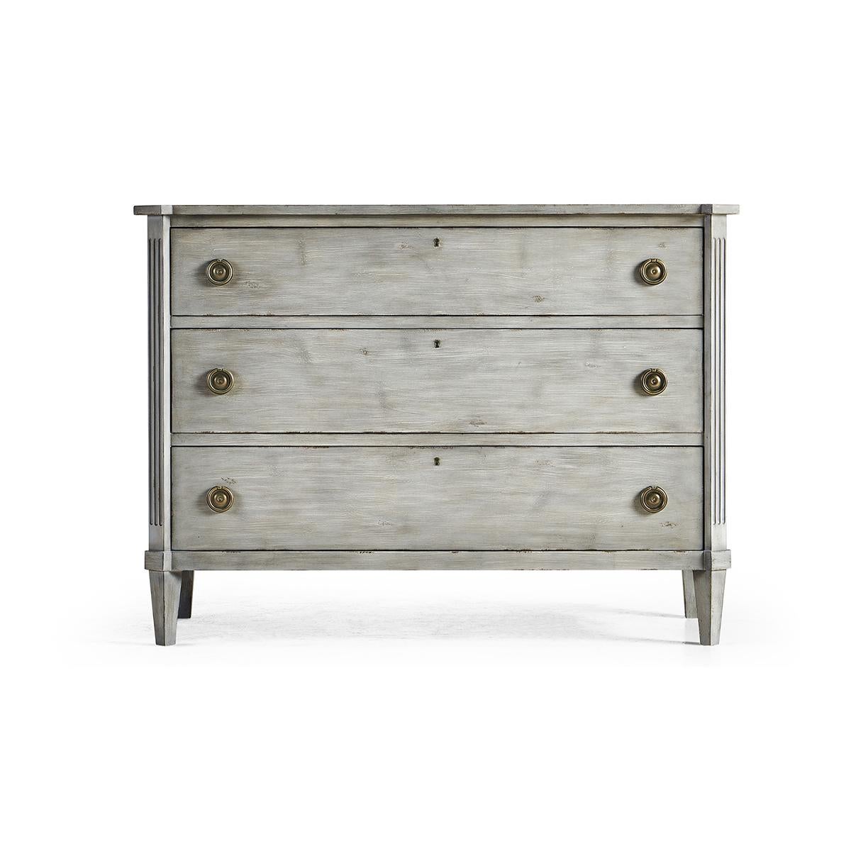 Grande commode svedese dipinta larga 48