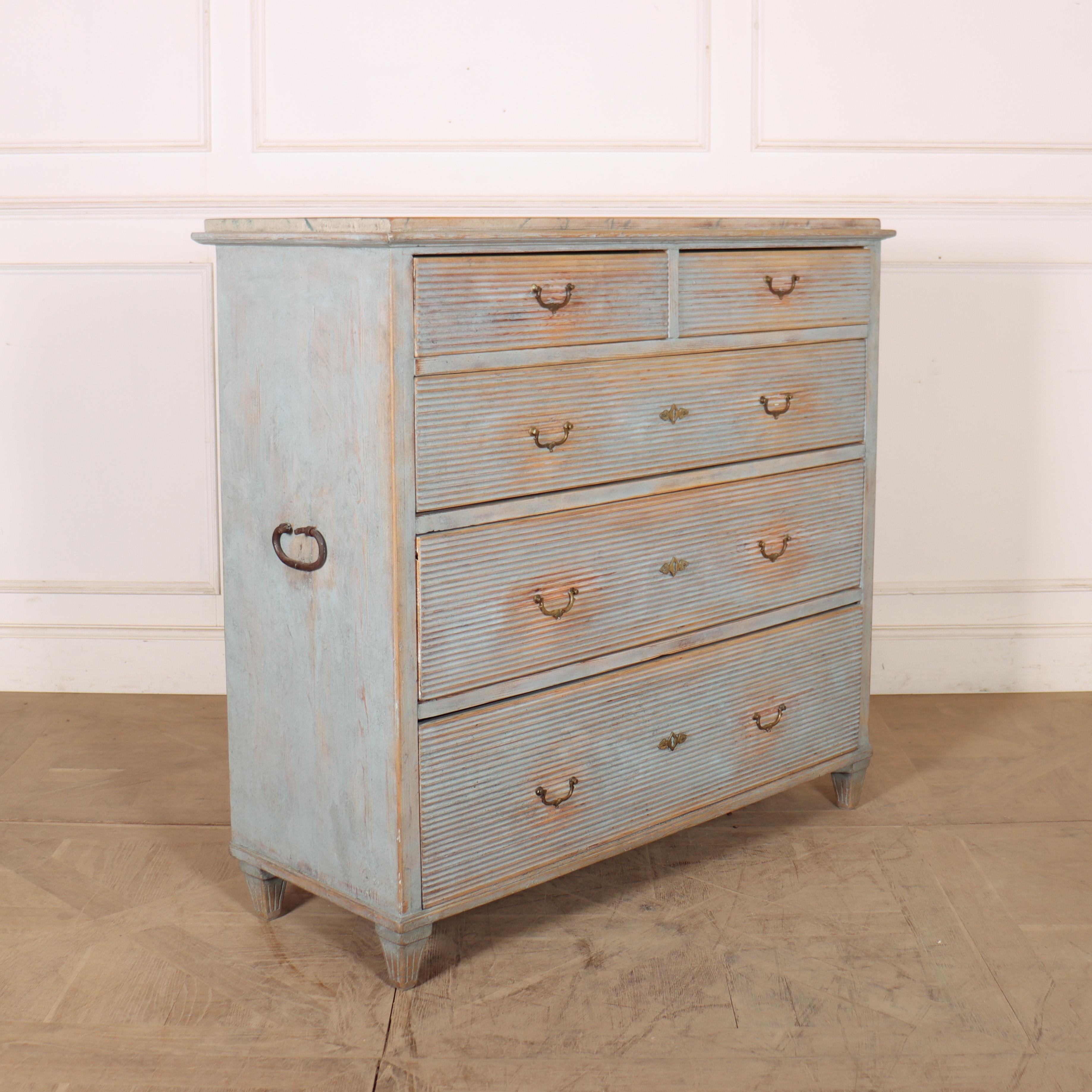 Swedish Painted Commode For Sale 2