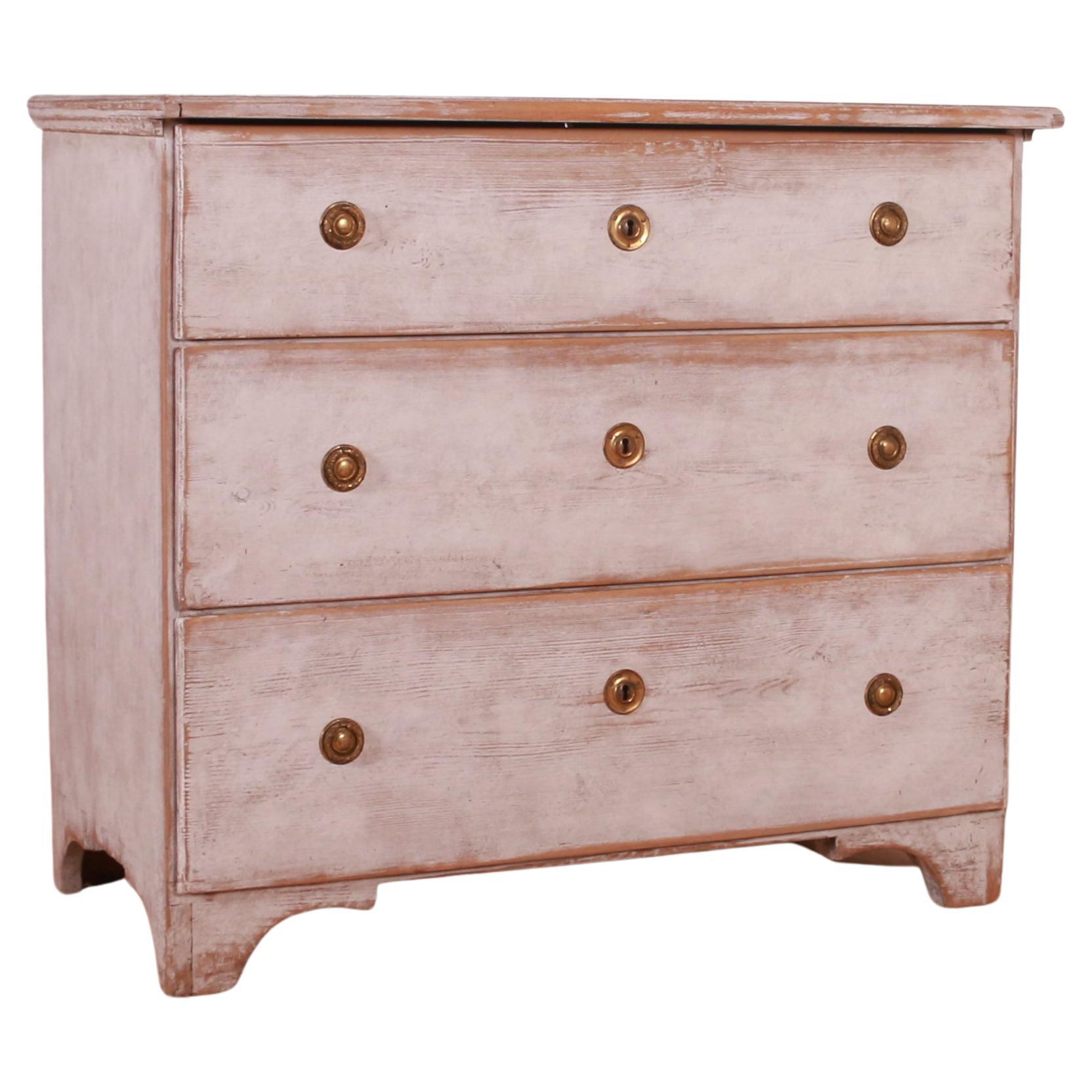 Swedish Original Paint Commode from Smaland For Sale at 1stDibs