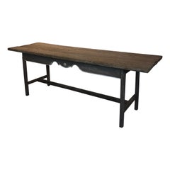 Antique Swedish Painted Console Table