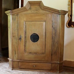 Swedish Painted Cupboard, 19th Century