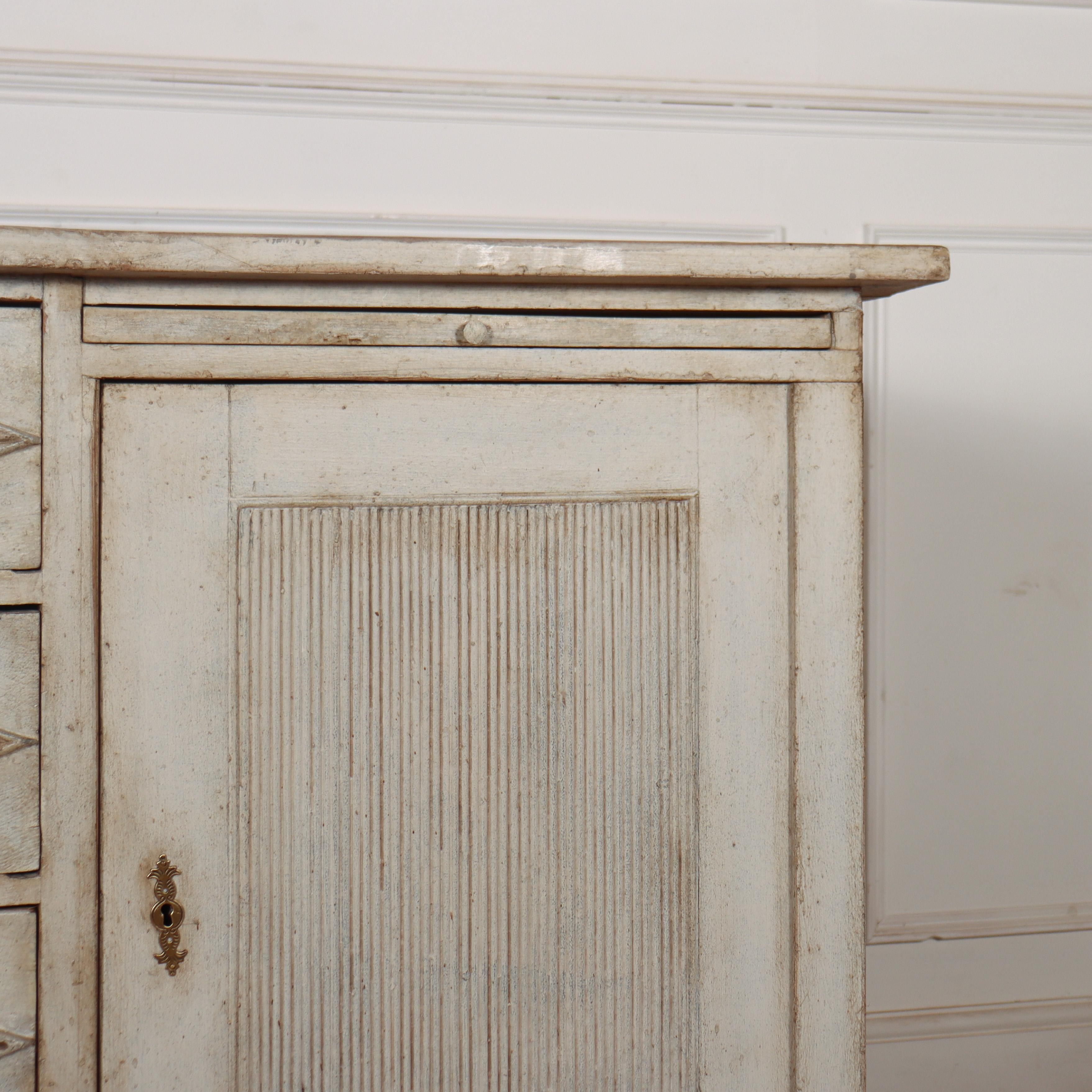 Swedish Painted Enfilade For Sale 1