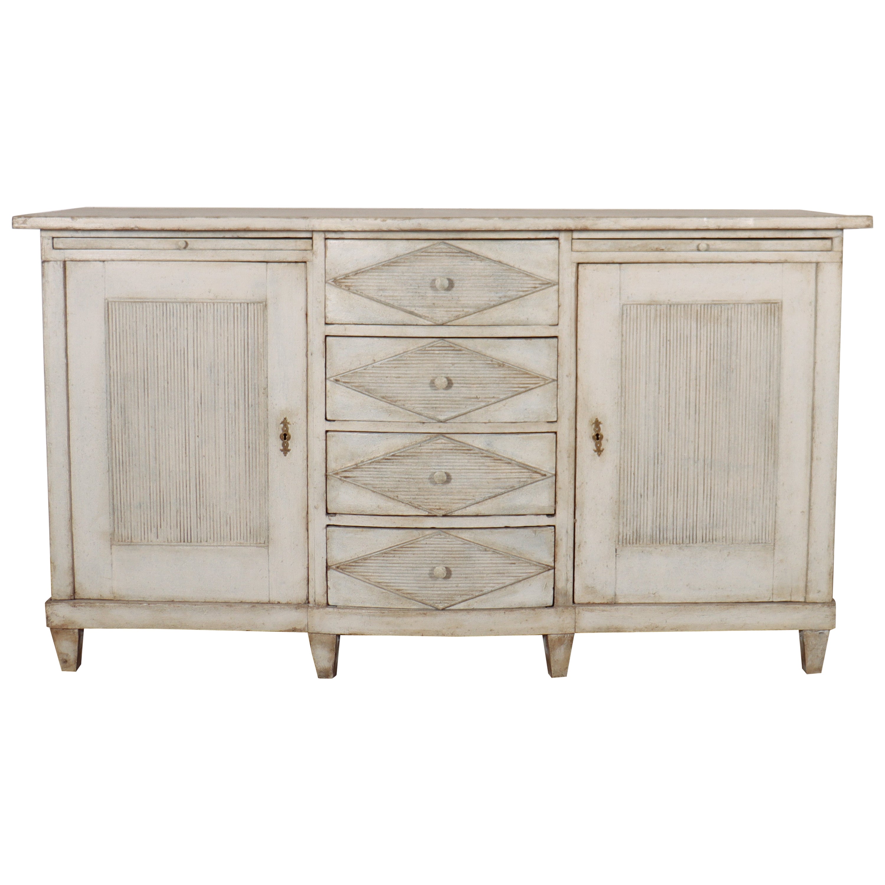 Swedish Painted Enfilade