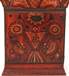 Swedish Painted Hanging Cupboard