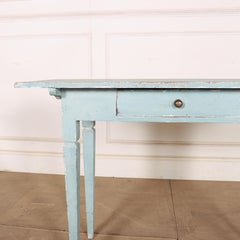 Swedish Painted Lamp Table