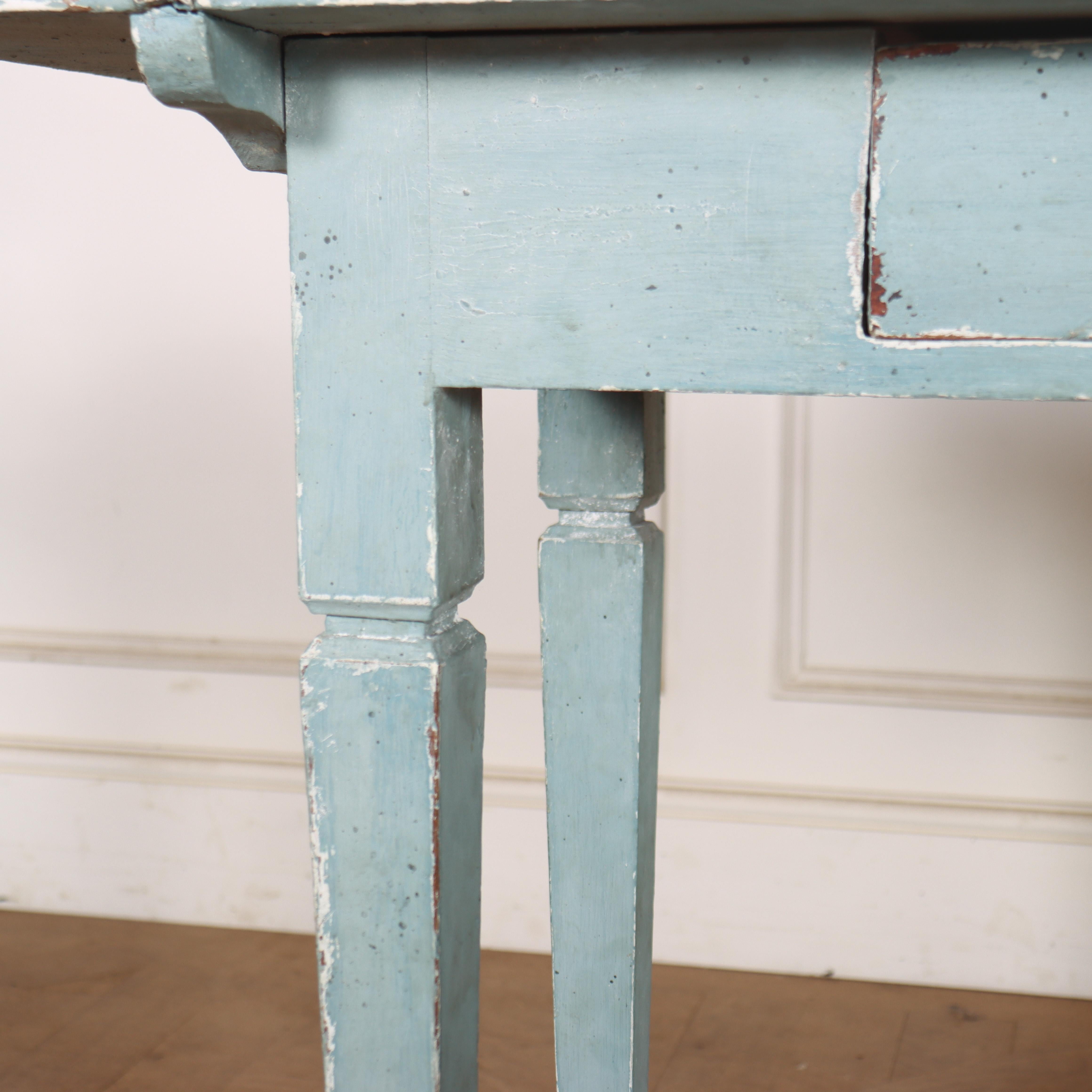 Swedish Painted Lamp Table For Sale 1