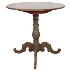 Swedish Painted Lamp Table