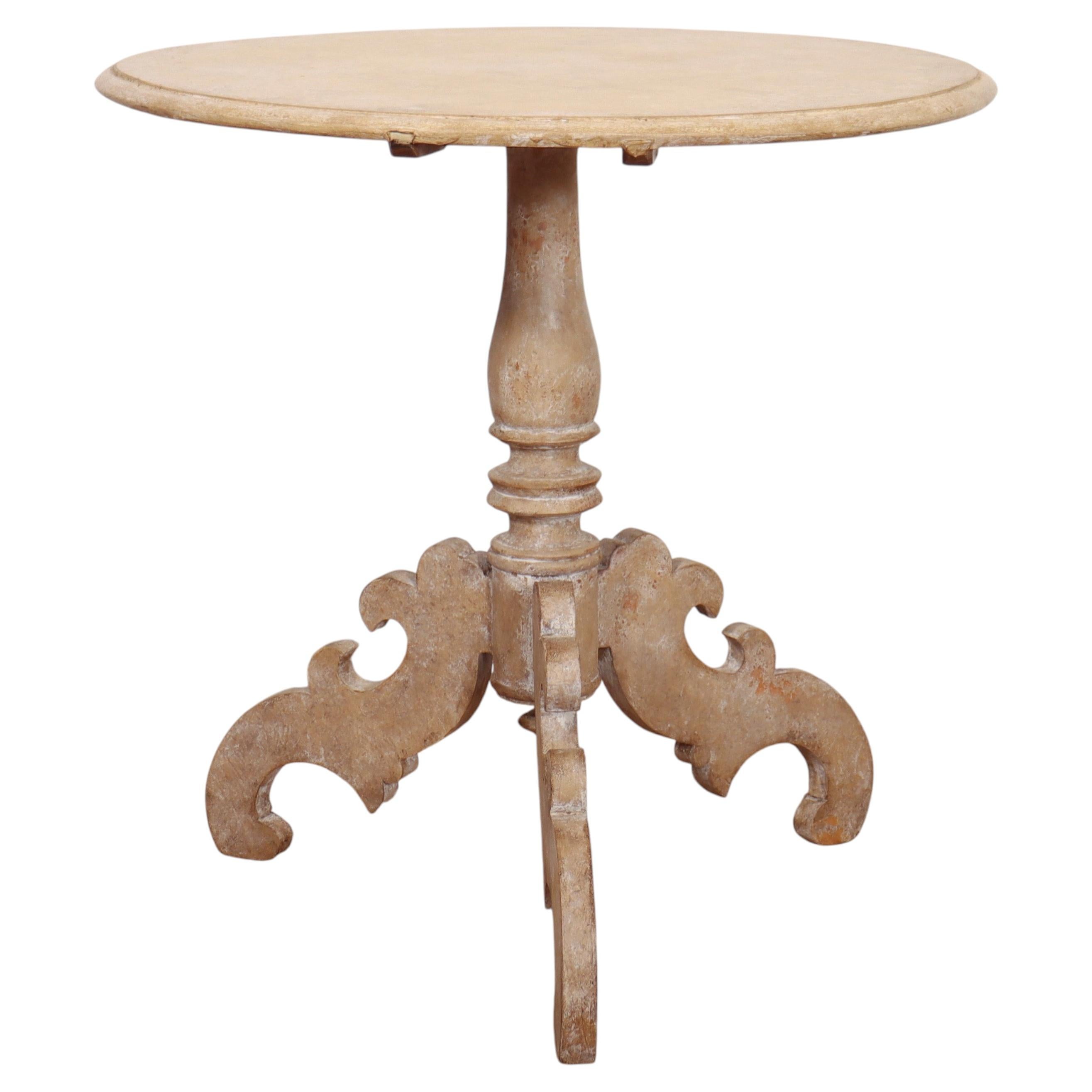 Swedish Painted Lamp Table