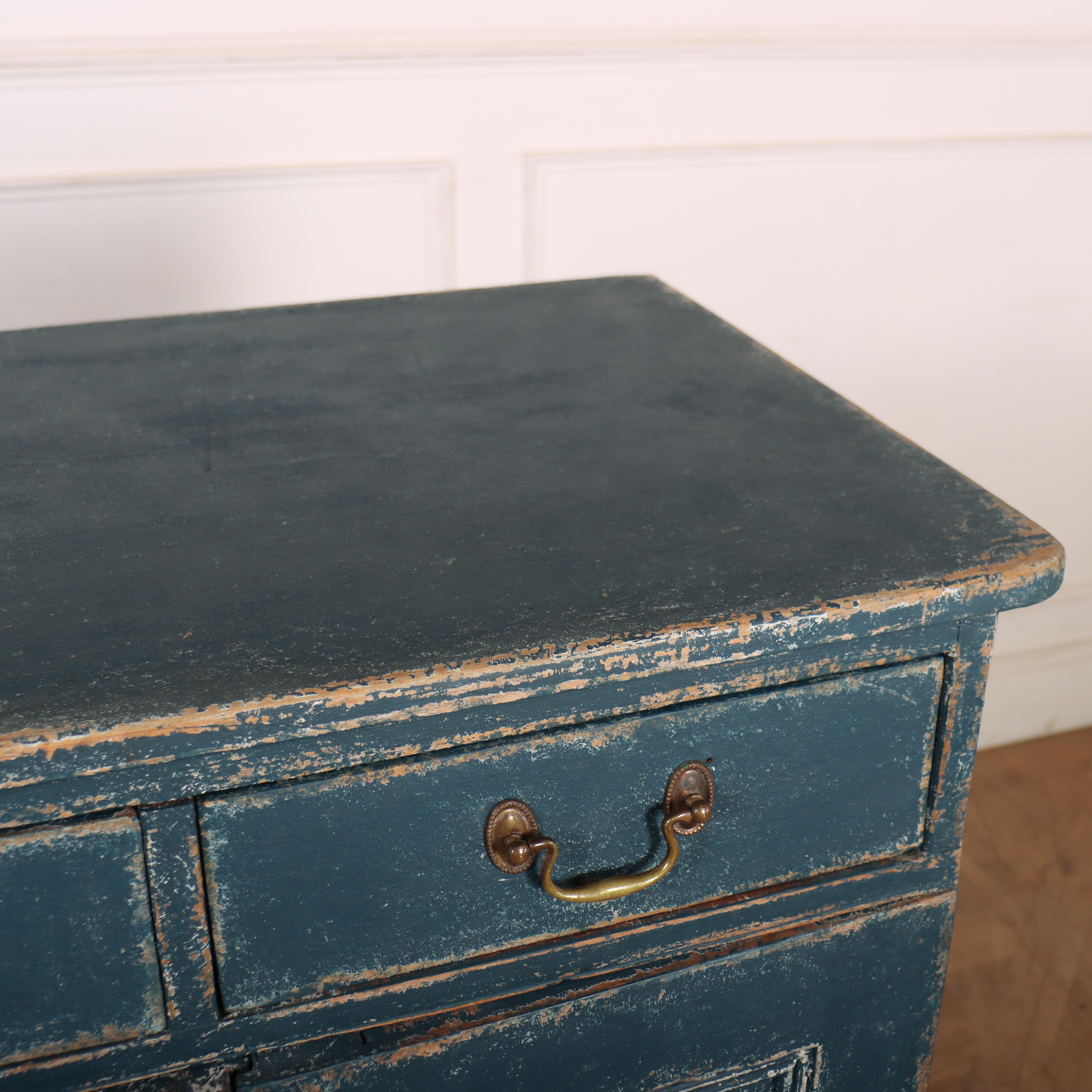 Swedish Painted Linen Cupboard For Sale 5