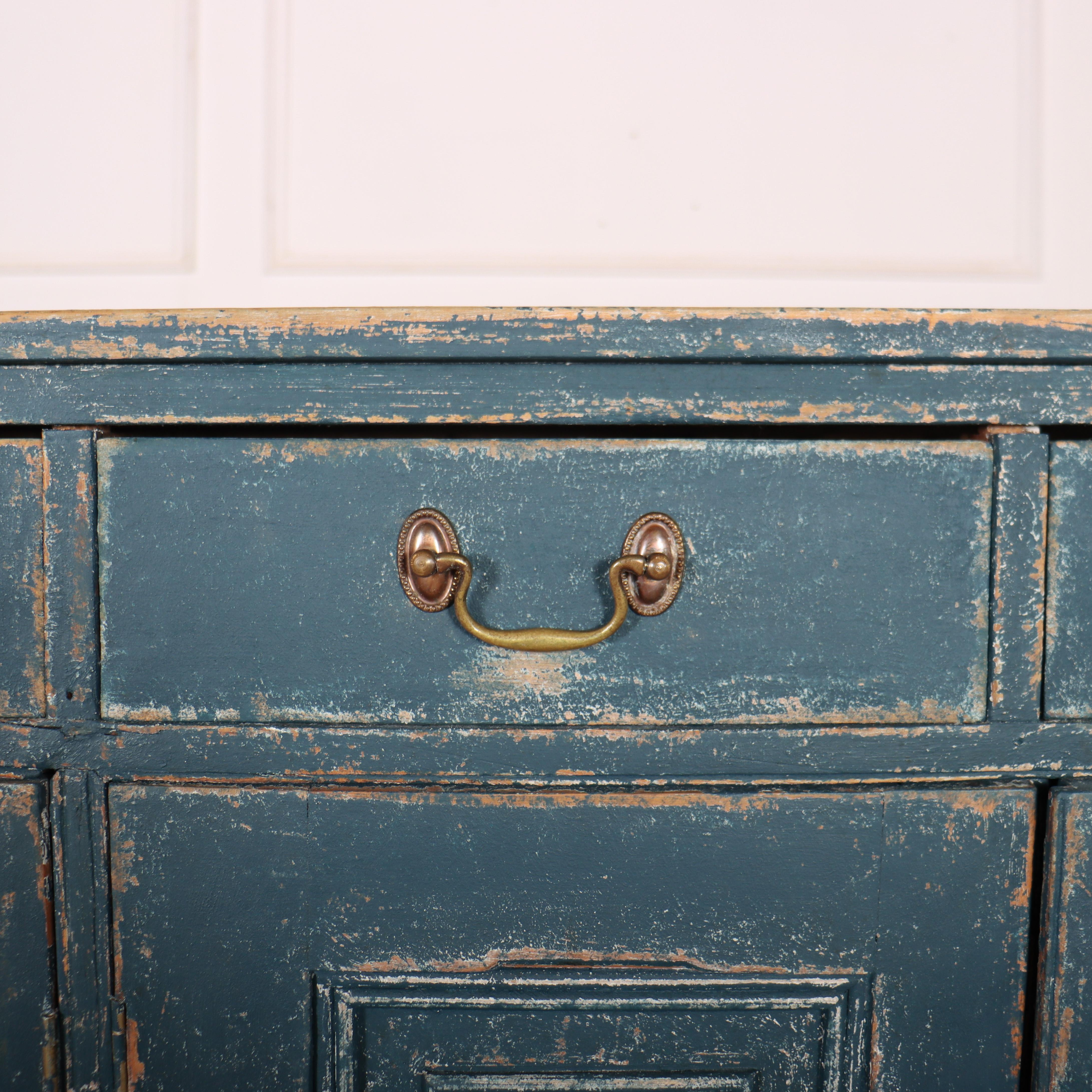 Swedish Painted Linen Cupboard For Sale 2