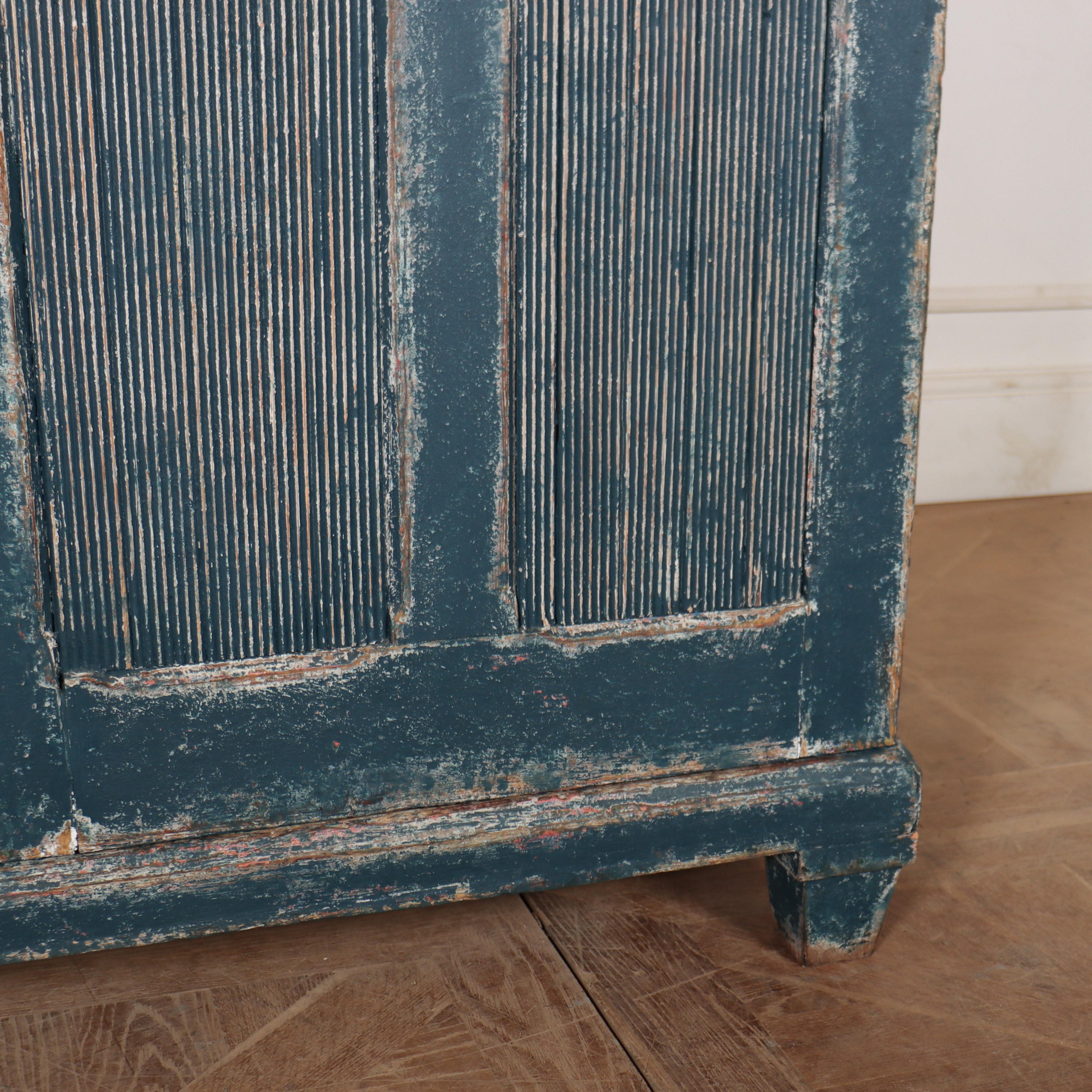 19th Century Swedish Painted Pine Buffet
