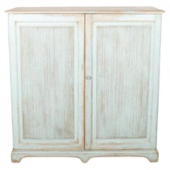 Antique Swedish Painted Pine Buffet