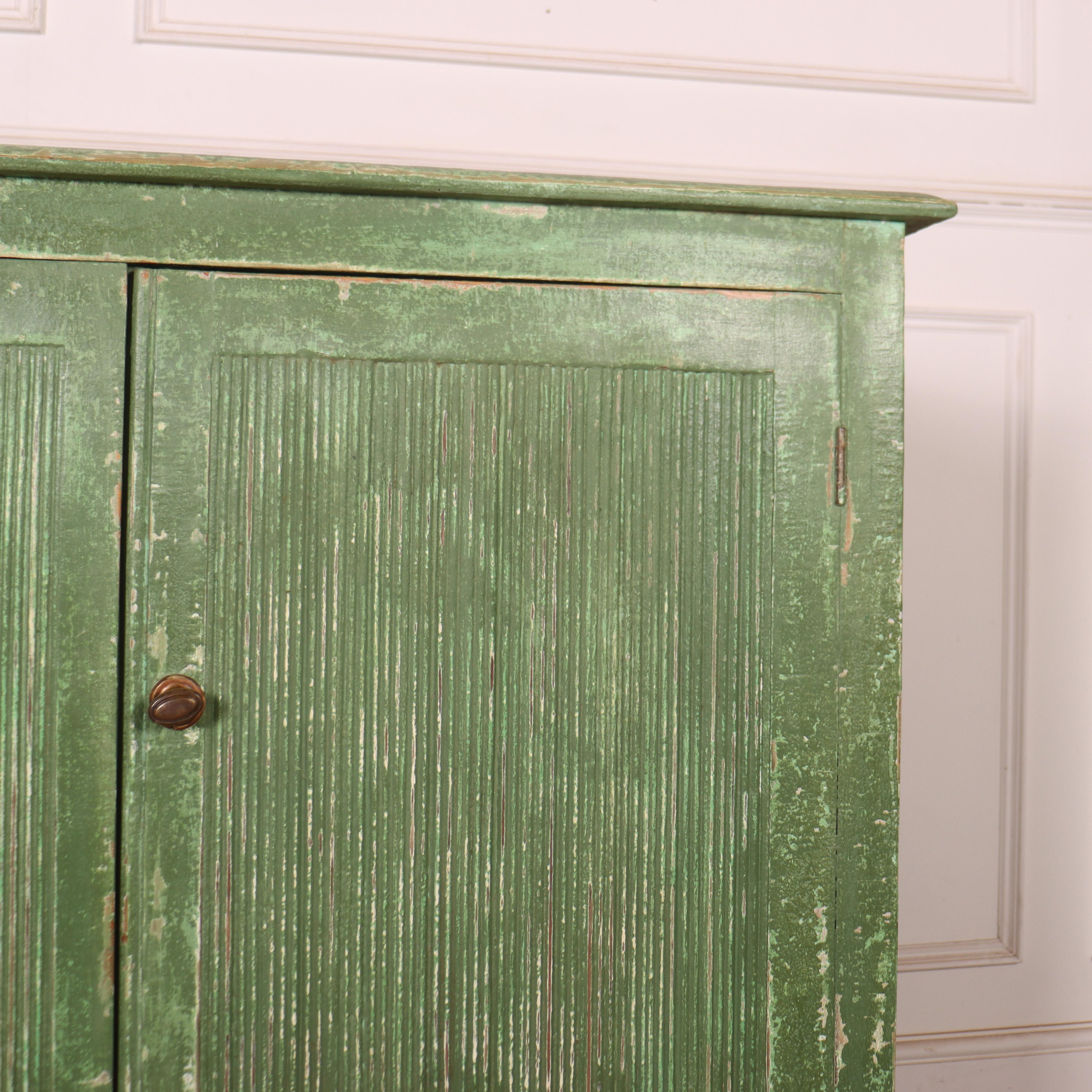 Swedish Painted Pine Cabinet For Sale 1