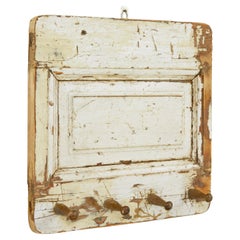 Swedish painted pine coat rack