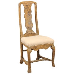 Swedish Painted Side Chair, Late 19th Century