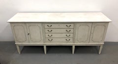Swedish Painted Sideboard, Mid-20th Century