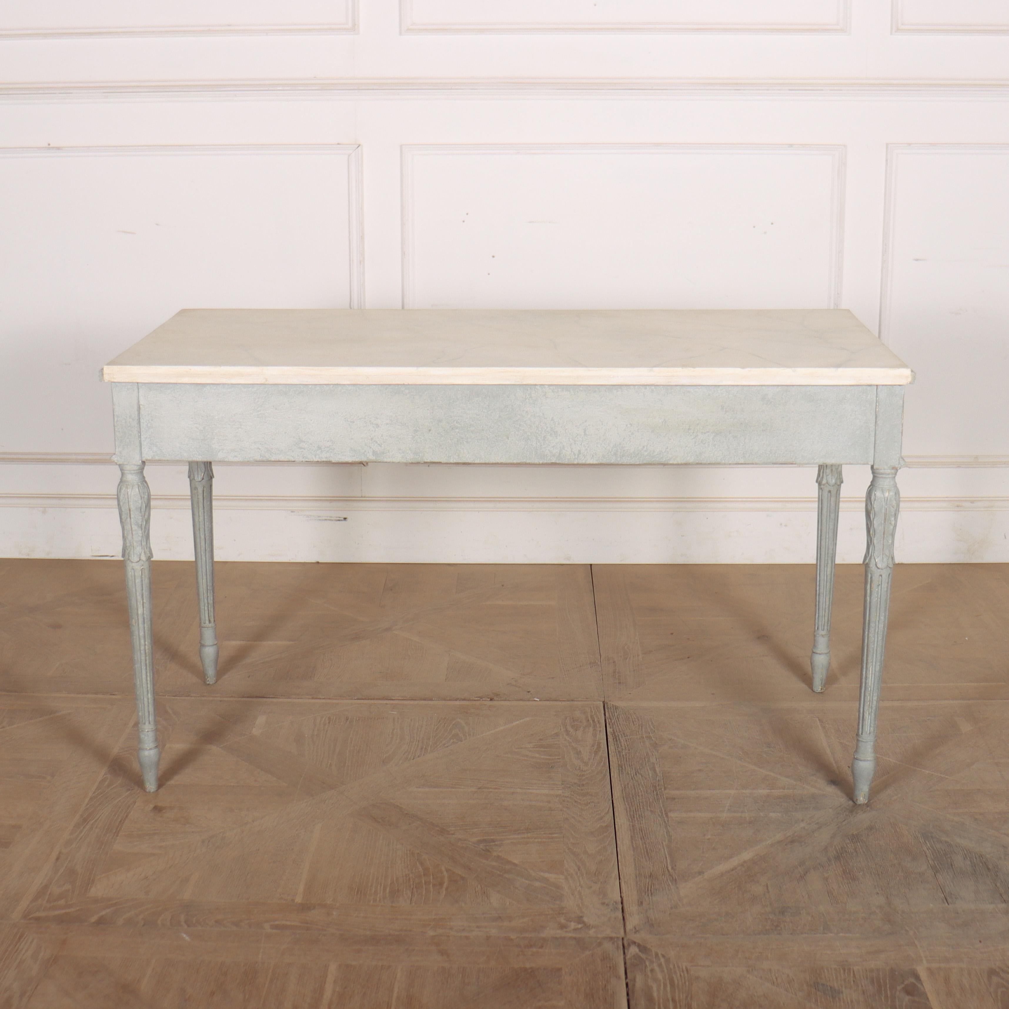 Swedish Painted Writing Table For Sale 6