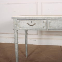 Swedish Painted Writing Table