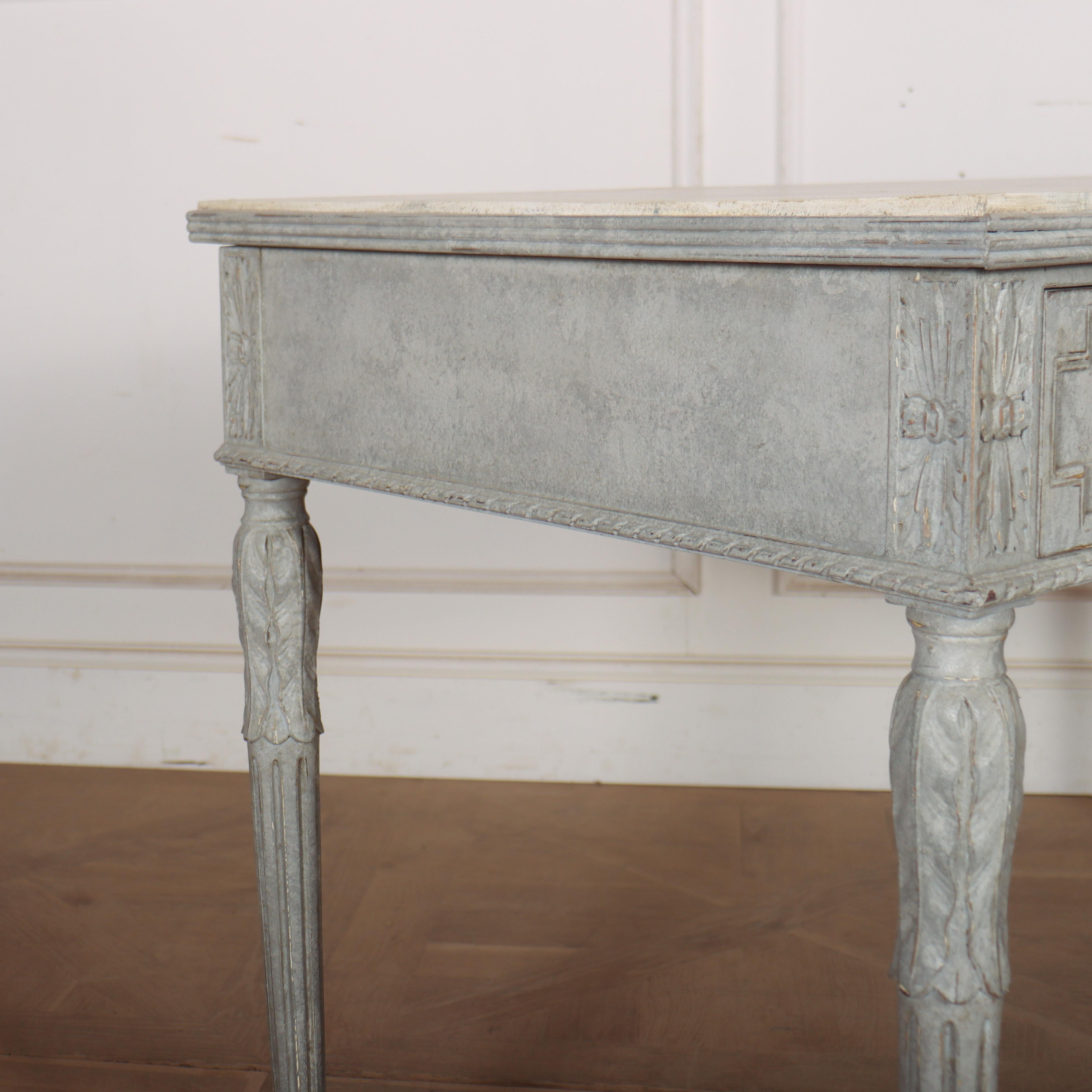 Swedish Painted Writing Table For Sale 3
