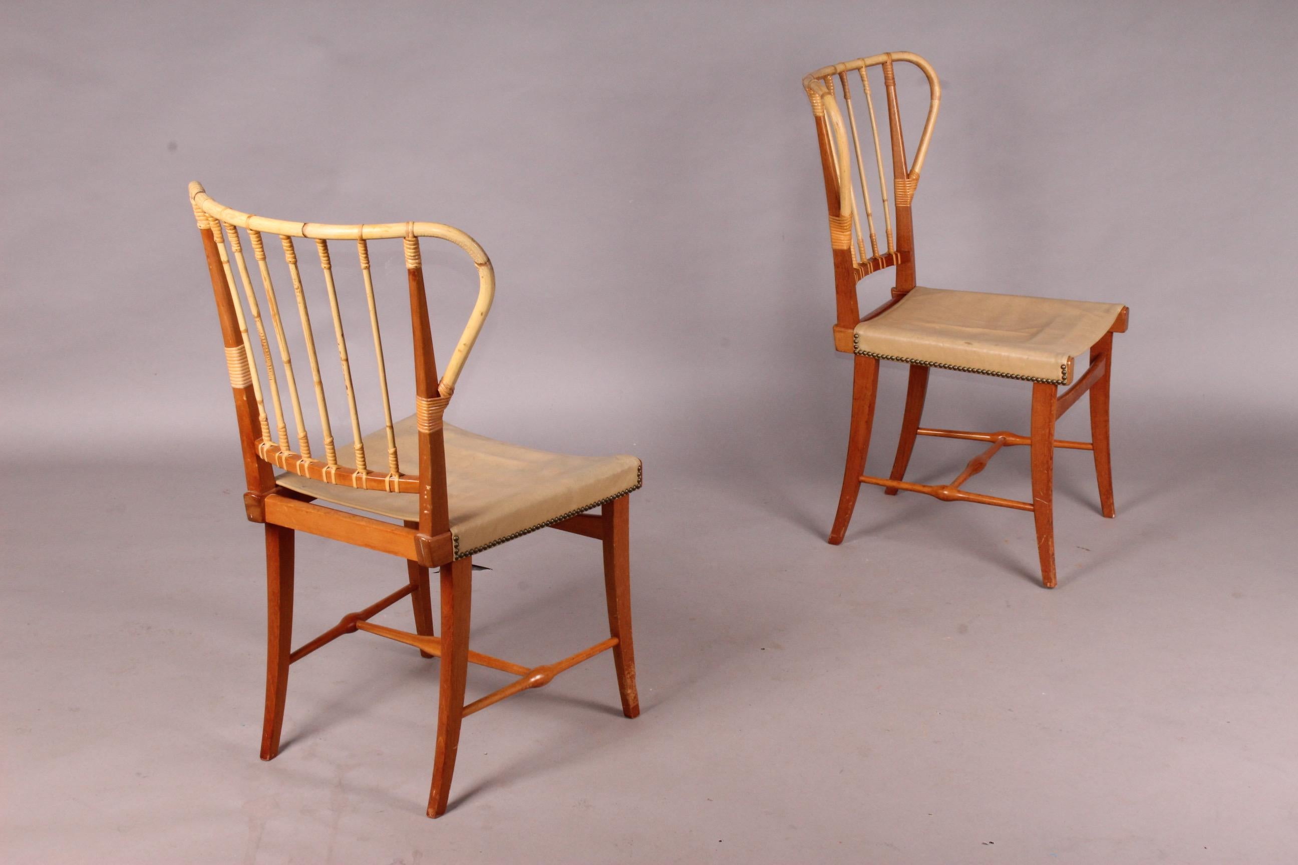 Swedish Pair of Chairs 5