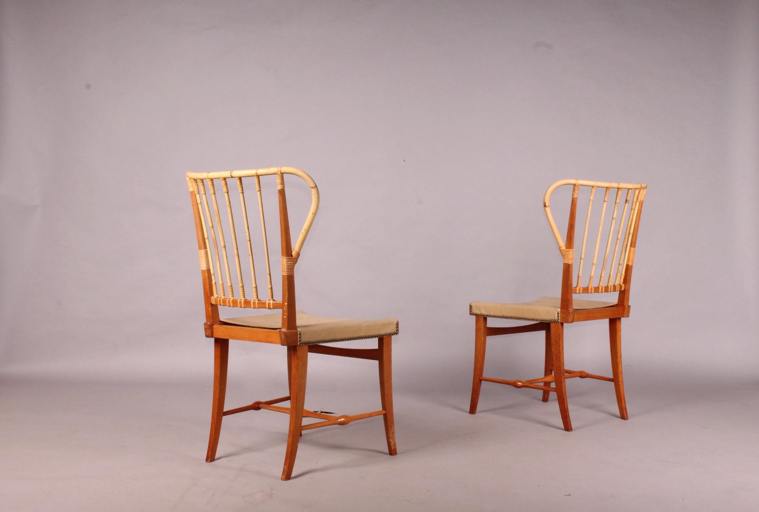 Swedish Pair of Chairs 6