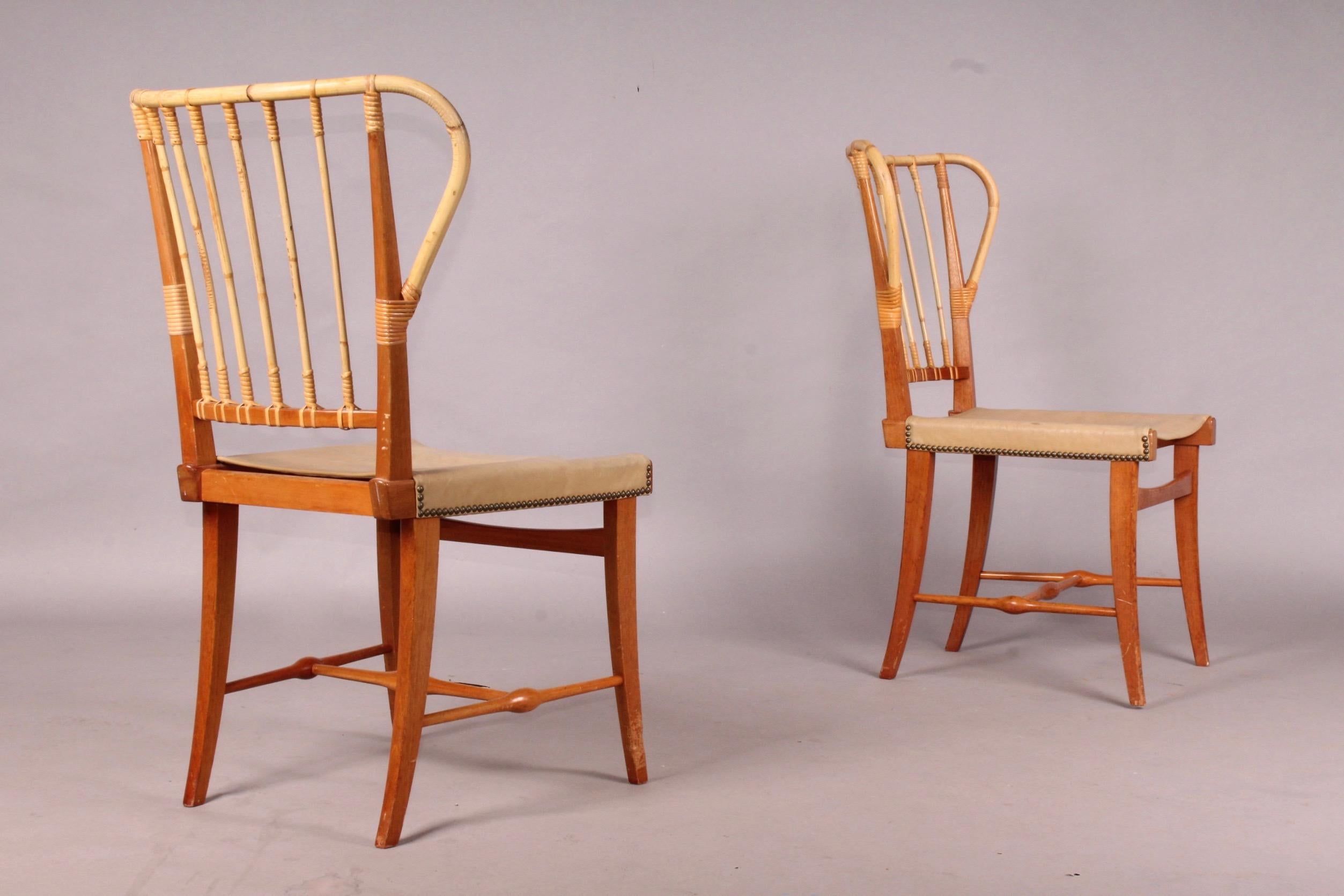 Swedish Pair of Chairs 7
