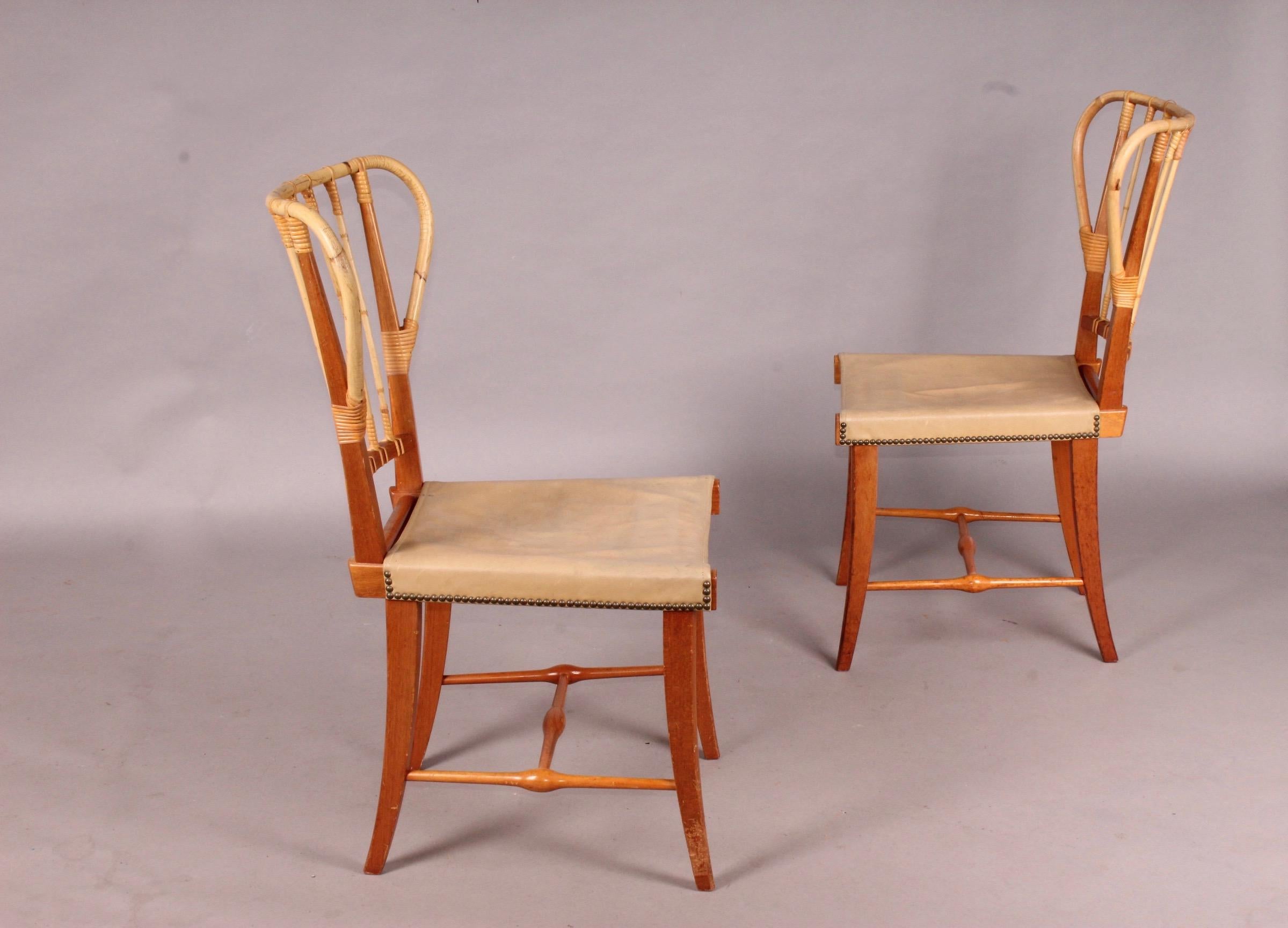 Swedish Pair of Chairs 1