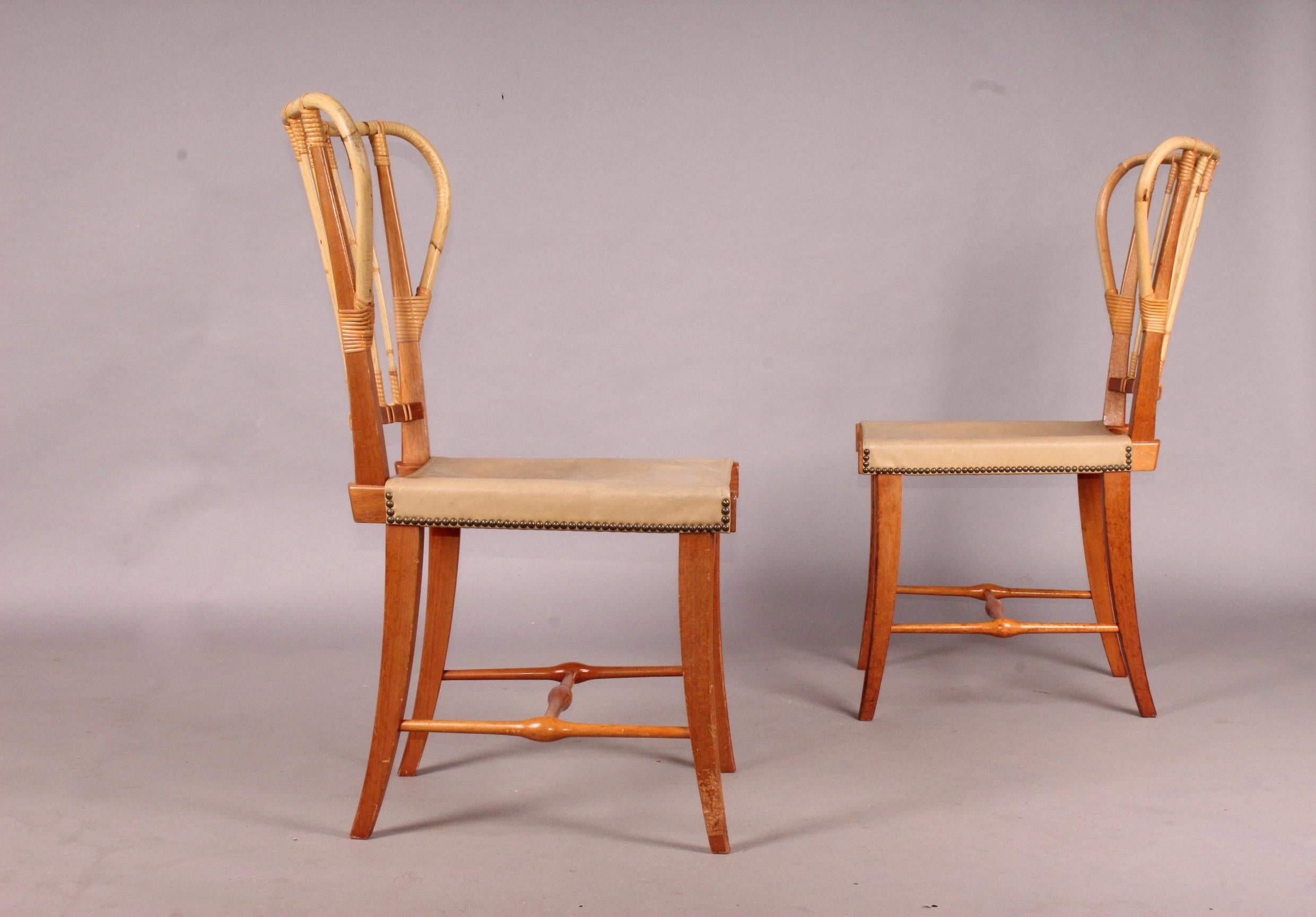 Swedish Pair of Chairs 4