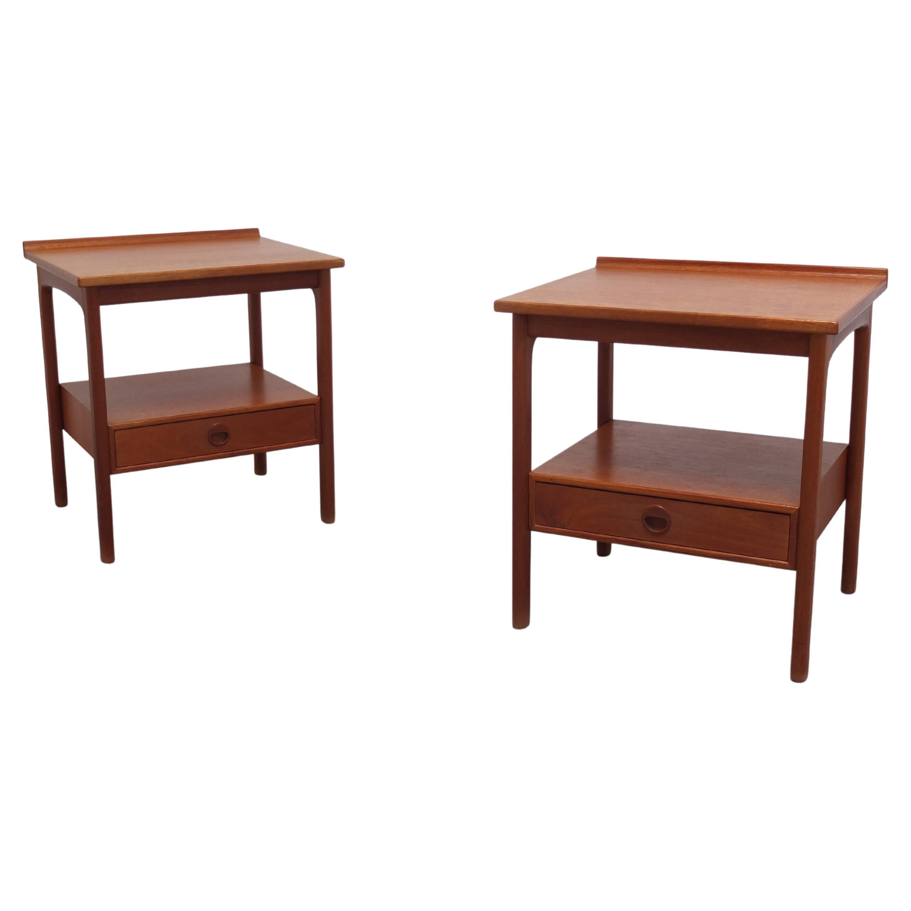 Swedish Pair of 'Frisco' Side Tables by Folke Ohlsson for Tingstrøms, 1960s