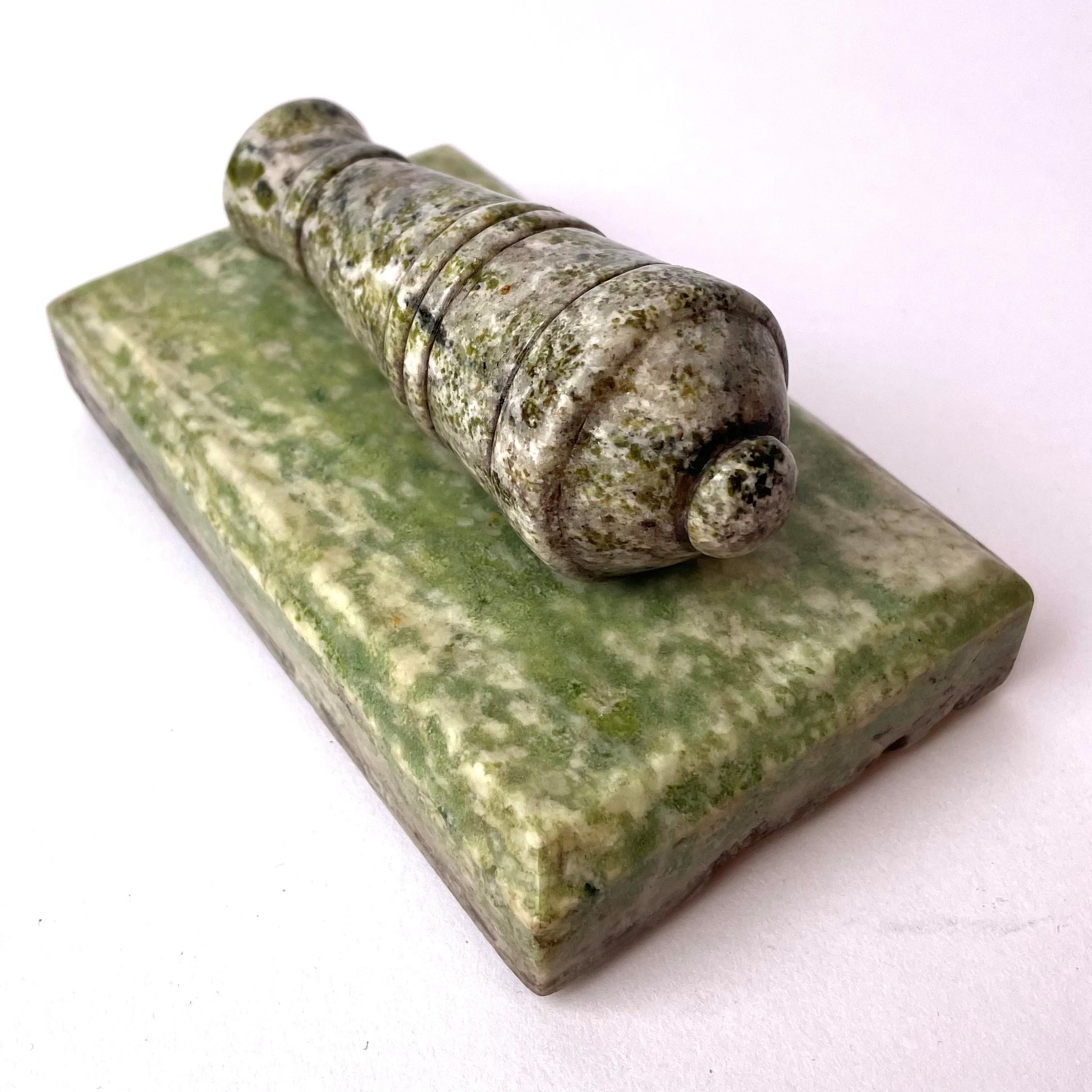 Swedish Paperweight in Marble, Early 19th Century For Sale 1