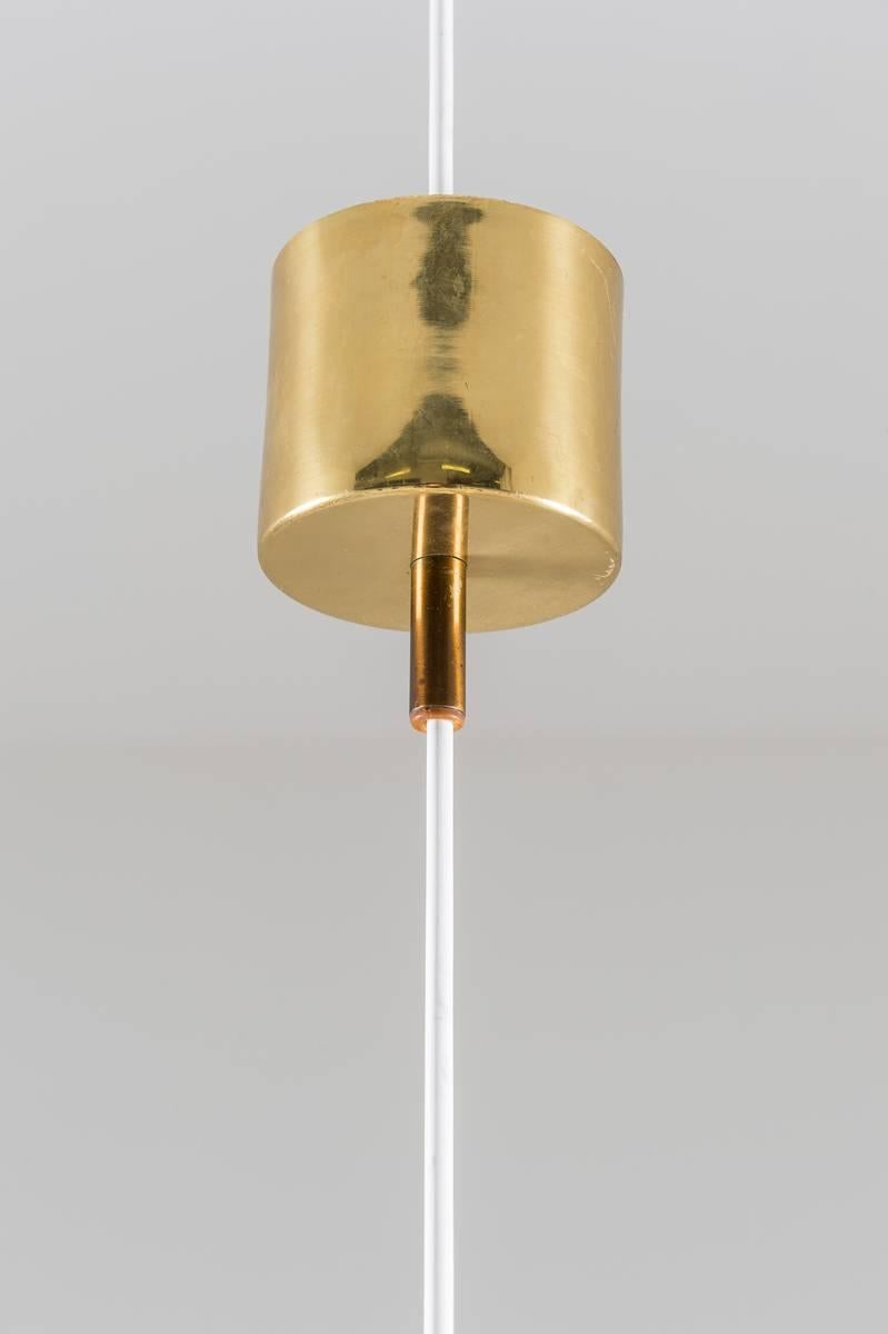 Swedish Pendant in Brass with Silk Fringes by Hans-Agne Jakobsson, 1960s 1