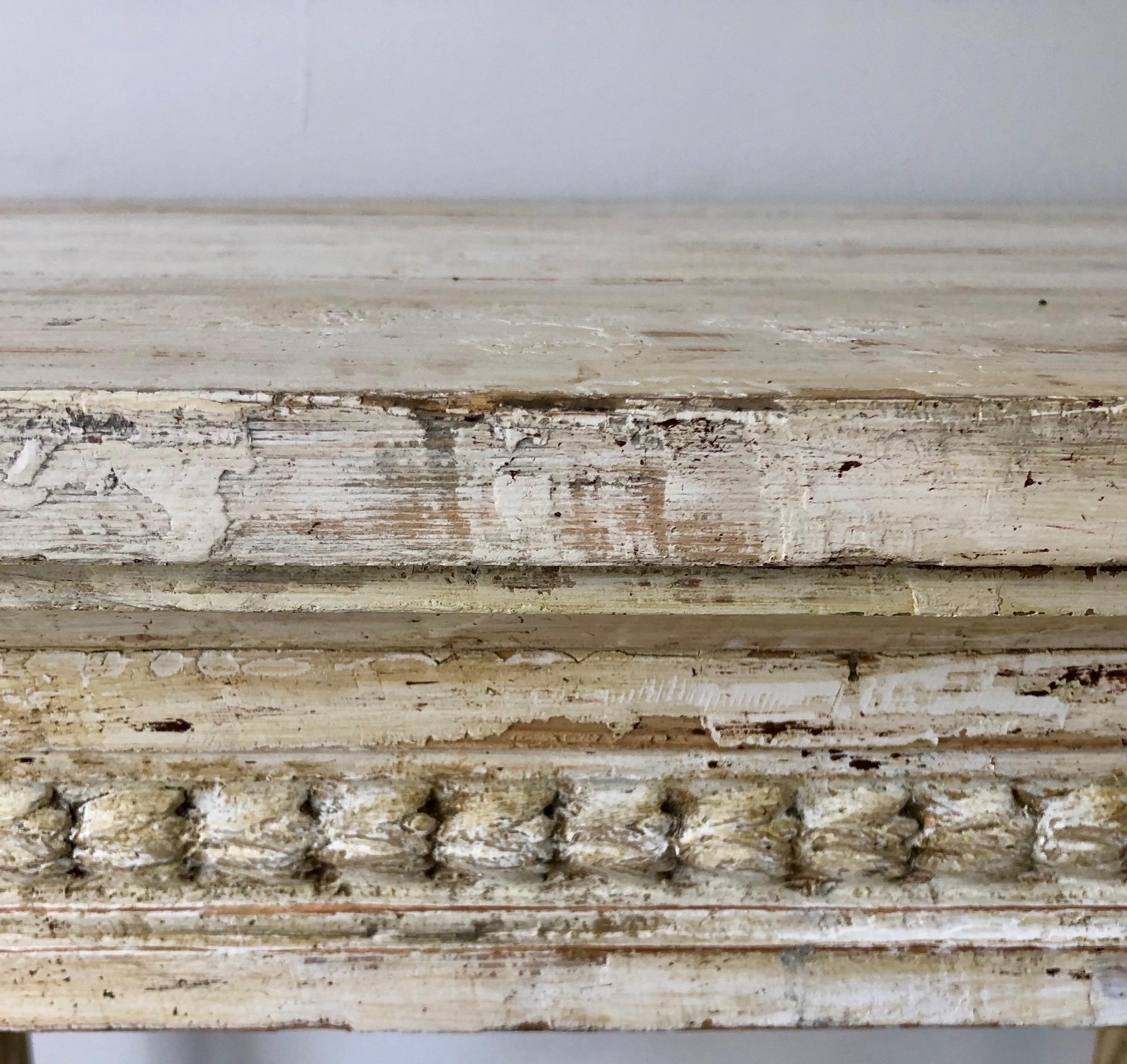 Pine Swedish Period Gustavian Console