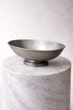 Schwedische Zinnschale von Edvin Ollers für Schreuder & Olsson, Stockholm, 1966