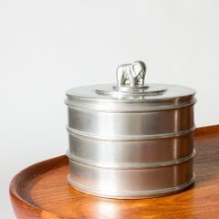 Swedish Pewter Jar by Sylvia Stave for C.G. Hallberg, 1932