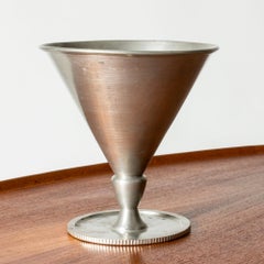 Swedish Pewter Vase or Bowl from Firma Svenskt Tenn, 1928