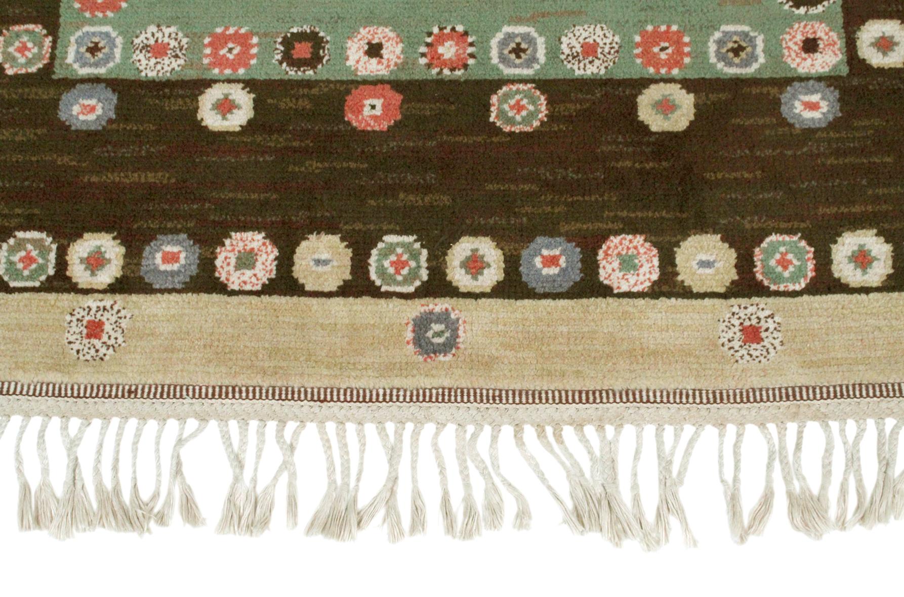 Wool Swedish Pile Carpet by Märta Måås-Fjetterström 